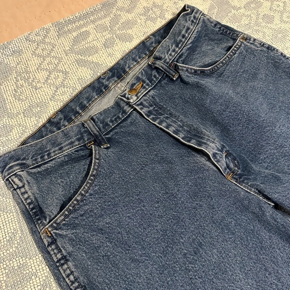 VINTAGE RUSTLER Men’s Blue Jeans Sz 36x30